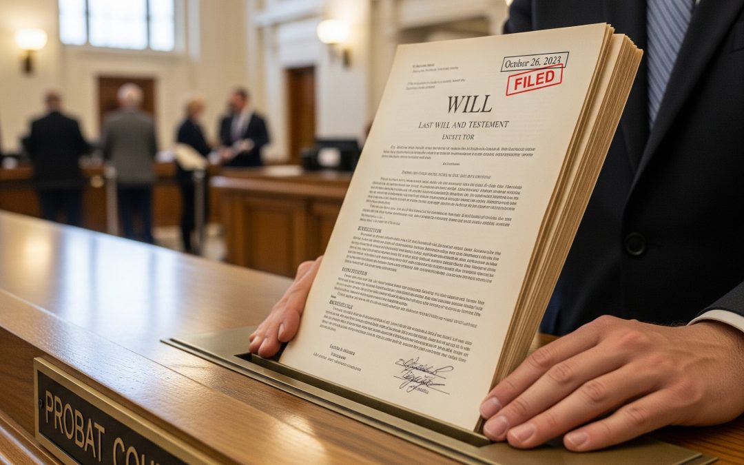 How to probate a case in Texas.